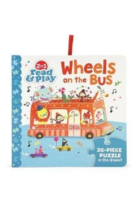 Wheels on the Bus - 2 in 1 Read & Play