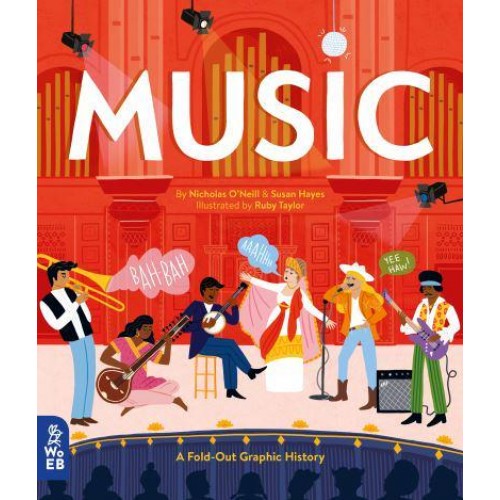 Music A Fold-Out Graphic History - Fold-Out Graphic History