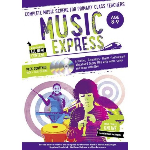Music Express Ages 8-9 Complete Music Scheme for Primary Class Teachers - Music Express