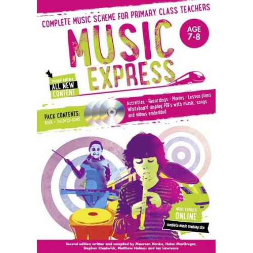 Music Express Age 7-8 Complete Music Scheme for Primary Class Teachers - Music Express
