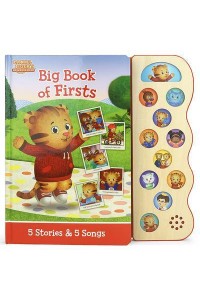 Daniel Tiger Big Book of Firsts 5 Stories & 5 Songs
