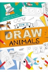 How to Draw Animals With Step-By-Step Guide and Refillable Sketch Pad