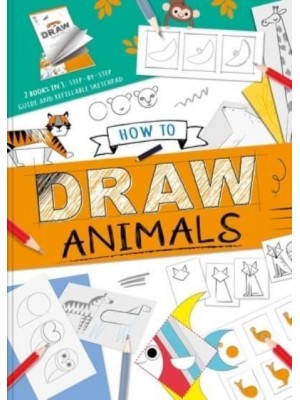 How to Draw Animals With Step-By-Step Guide and Refillable Sketch Pad