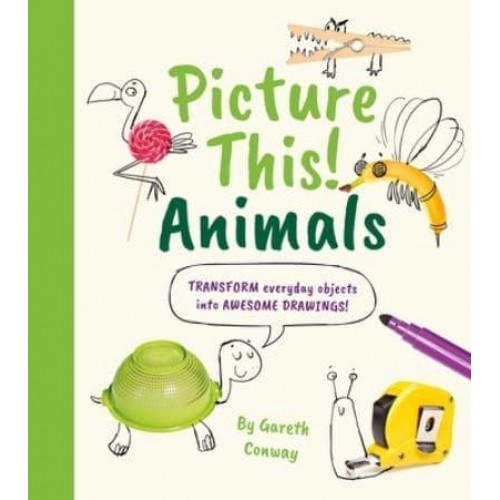Picture This! Animals Transform Everyday Objects Into Awesome Drawings!