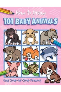 How to Draw 101 Baby Animals - How To Draw 101