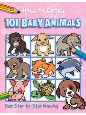 How to Draw 101 Baby Animals - How To Draw 101