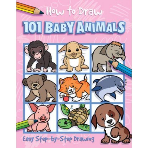 How to Draw 101 Baby Animals - How To Draw 101