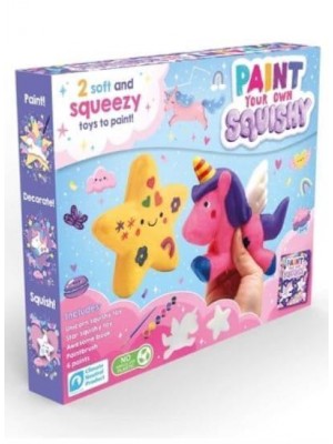 Paint Your Own Squishy Craft Box Set for Kids