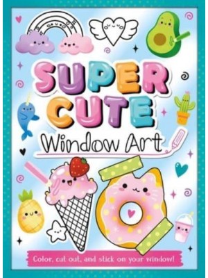 Super Cute Window Art Color, Cut and Stick on Your Window!