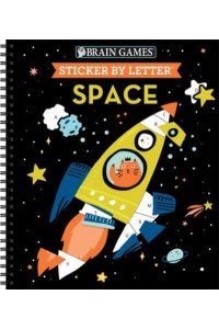 Brain Games - Sticker by Letter: Space - Brain Games - Sticker by Letter