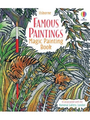 Famous Paintings Magic Painting Book - Magic Painting Books