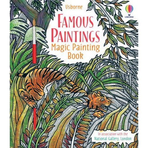 Famous Paintings Magic Painting Book - Magic Painting Books