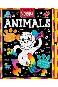 Scratch & Draw Animals - Scratch Art Activity Book - Scratch and Draw