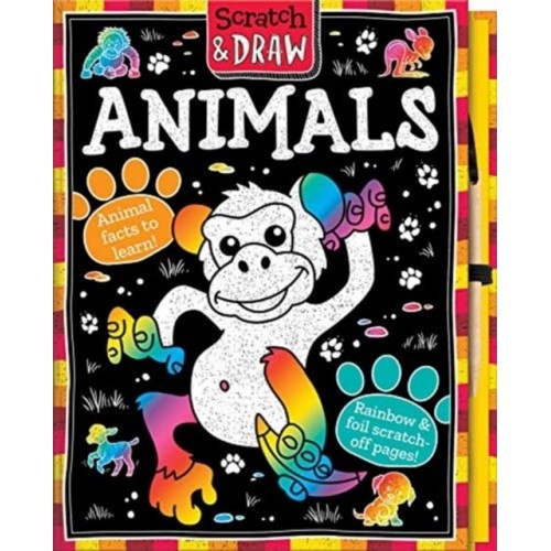 Scratch & Draw Animals - Scratch Art Activity Book - Scratch and Draw