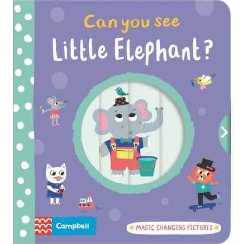 Can You See Little Elephant? Magic Changing Pictures - Can You See?