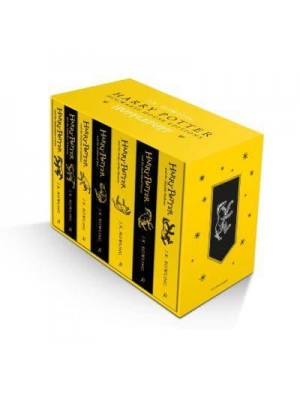 Harry Potter Hufflepuff House Editions Paperback Box Set