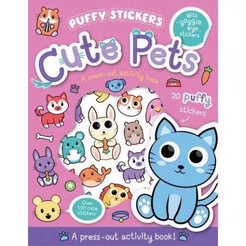 Puffy Sticker Cute Pets