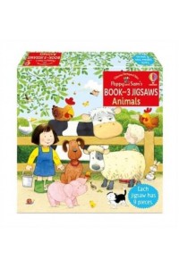 Poppy and Sam's Book and 3 Jigsaws: Animals - Farmyard Tales Poppy and Sam