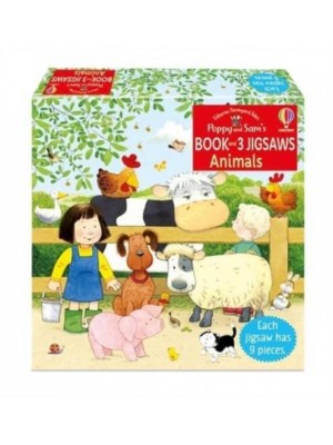 Poppy and Sam's Book and 3 Jigsaws: Animals - Farmyard Tales Poppy and Sam