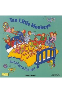 Ten Little Monkeys Jumping on the Bed - Classic Books With Holes
