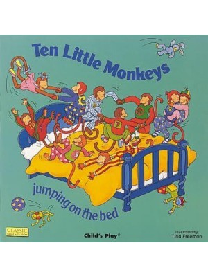 Ten Little Monkeys Jumping on the Bed - Classic Books With Holes