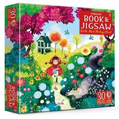 Usborne Book and Jigsaw Little Red Riding Hood - Usborne Book and Jigsaw