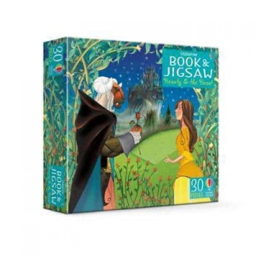 Usborne Book and Jigsaw Beauty and the Beast - Usborne Book and Jigsaw