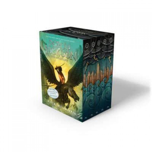Percy Jackson and the Olympians 5 Book Paperback Boxed Set (W/poster) - Percy Jackson & The Olympians