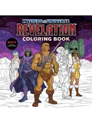 Masters of the Universe: Revelation Official Coloring Book (Essential Gift for Fans)