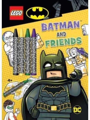 Lego Batman: Batman and Friends - Coloring Book With Covermount