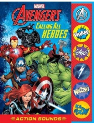 Marvel Avengers: Calling All Heroes Action Sounds Sound Book Action Sounds