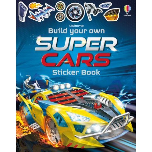 Build Your Own Supercars Sticker Book - Build Your Own Sticker Book