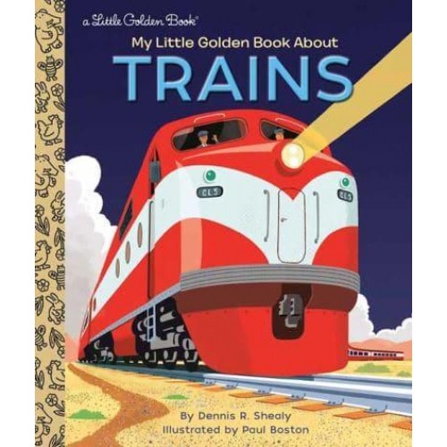 My Little Golden Book About Trains - Little Golden Book