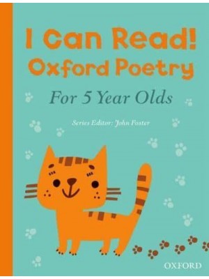 Oxford Poetry for 5 Year Olds - I Can Read!