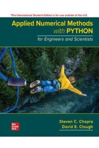 ISE Applied Numerical Methods With Python for Engineers and Scientists