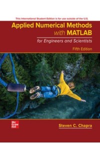 Applied Numerical Methods With MATLAB for Engineers and Scientists