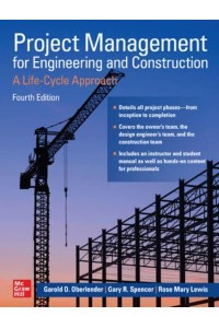 Project Management for Engineering and Construction A Lifecycle Approach