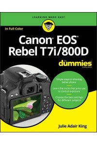 Canon EOS Rebel T7i/800D for Dummies - For Dummies