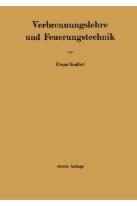 Verbrennungslehre und Feuerungstechnik