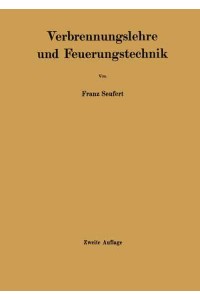 Verbrennungslehre und Feuerungstechnik