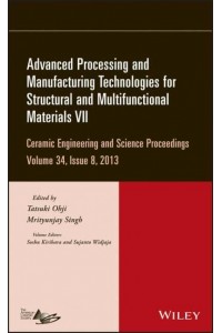 Ceramic Engineering and Science Proceedings. Volume 34, Issue 8 - Ceramic Engineering and Science Proceedings