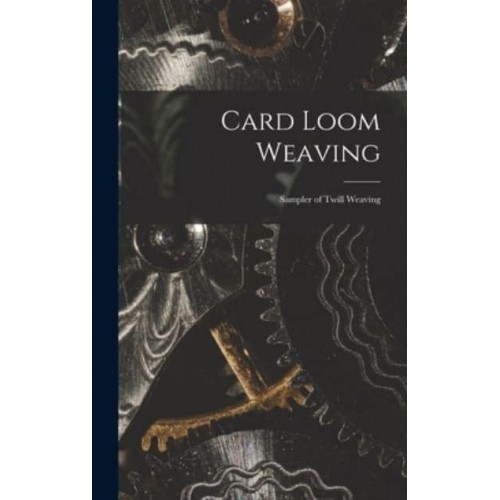 Card Loom Weaving Sampler of Twill Weaving