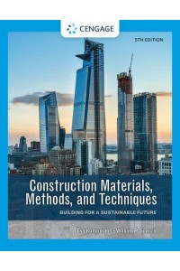 Construction Materials, Methods and Techniques