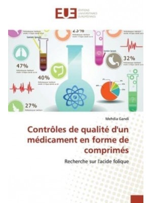 Contrôles de qualité d'un médicament en forme de comprimés