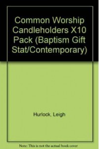 Baptism Candleholders Contemporary (Pack of 10)