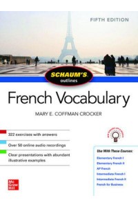 Schaum's Outline of French Vocabulary