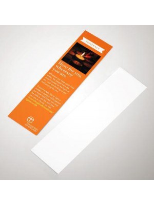 Funerals Guest Bookmark (Pack of 50)