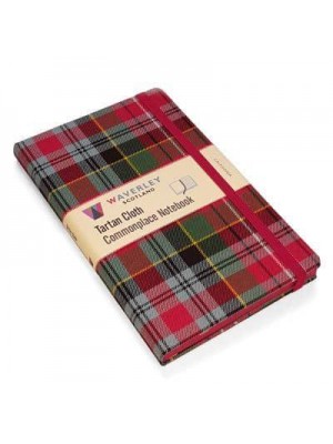 Caledonia Large Tartan Cloth Commonplace Notebook