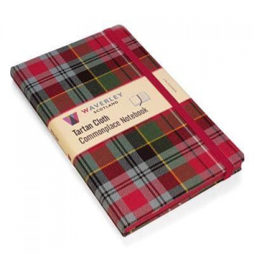 Caledonia Large Tartan Cloth Commonplace Notebook