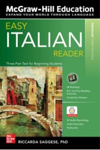 Easy Italian Reader A Three-Part Text for Beginning Students - Easy Reader Series